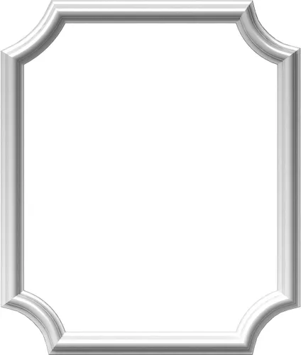 Vista 9 de Ekena Millwork PNL16X20AS-02 Panel de pared moldeado festoneado Ashford de 16 pulgadas de ancho x 20 pulgadas de alto x 1/2 pulgada de profundidad