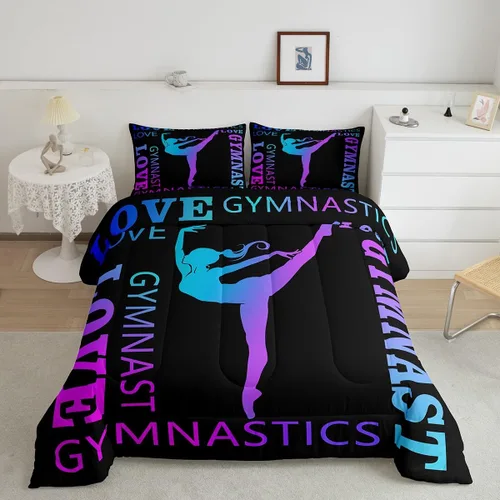Vista 43 de Feelyou Lindo juego de ropa de cama de ajolote para niños y niñas tamaño twin, juego de edredón de salamandra para niños, mujeres y hombres, edredón
