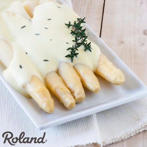 Vista 6 de Roland Foods Lanzas de espárragos blancos, lata de 15 onzas, paquete de 3