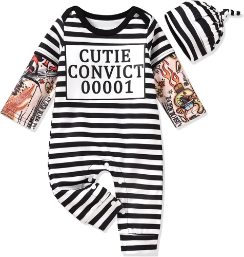 Vista 14 de Aalizzwell Traje de Halloween para bebé con capucha para el primer Halloween, overol de una pieza para niños y niñas pequeños Naranja
