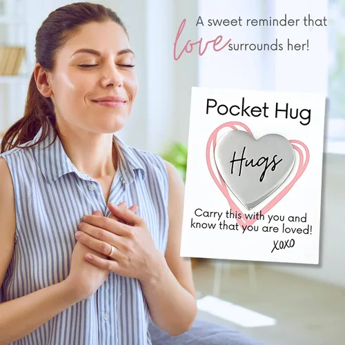 Vista 8 de Boxzie Juego de caja de regalo con texto en inglés «You are Loved para mujer», regalos únicos con texto en inglés «I Love You» para ella, paquete