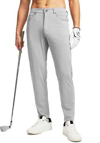 Vista 12 de G Gradual - Pantalones de golf elásticos para hombre con 6 bolsillos, ajustados, pantalones de vestir para hombre, para viajes, casuales, de trabajo