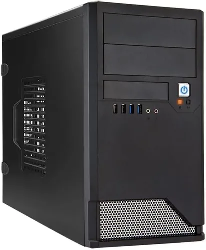 Vista 7 de InWin BL040 mATX - Caja de escritorio con PSU TFX de 300 W/Negro/IEEE 1394 - BL040.FF300TB3F