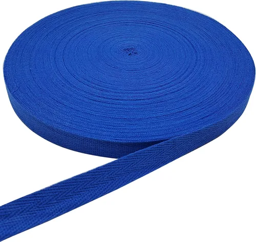 Vista 17 de Cinta de espiga de 50 yardas, cinta de algodón para coser (beige, 1 pulgada) Materiales respetuosos con el medio ambiente, suaves