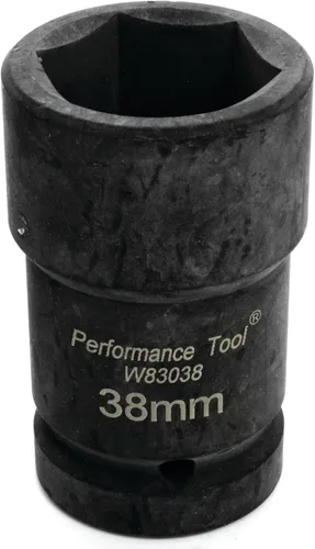 Vista 10 de Performance Tool W83030 - Llave de 1 pulgada de transmisión 1/2 pulgada de rueda doble para camiones domésticos - Construcción de cromo molibdeno