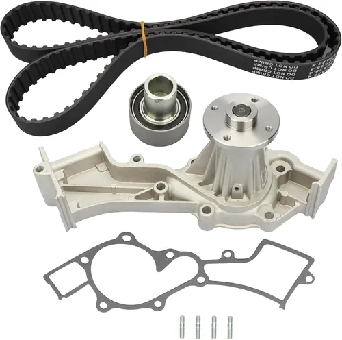 Vista 10 de IRONTEK Kit de correa dentada con bomba de agua para Mazda Miata 1994-2005, 1994-1995 para Mazda MX-3, 1995-1998 para Mazda Protege, 1995-1997