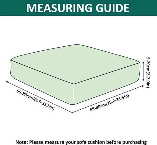 Vista 2 de Fundas de cojín impermeables para sofá, funda de cojín elástica de piel sintética para sofá en forma de L, protector de muebles para sala de estar