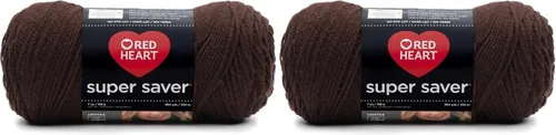 Vista 3 de Red Heart Super Saver - Ovillo de estambre, Aran Fleck