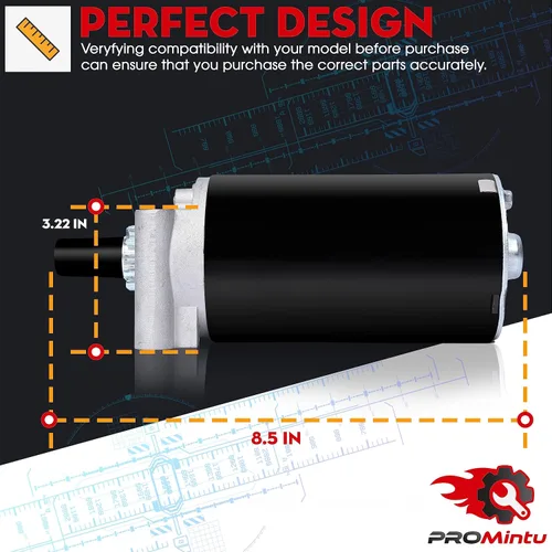 Vista 7 de El motor de arranque reemplaza a Cub Cadet RZT42 RZT46 RZT50 RZT-L42 RZT-L46 RZT-L50 RZT-L54 RZT-S42 RZT-S50 RZT-S54 LT1045LE GT2000 LGT1050 Tractor