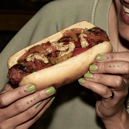 Vista 5 de Beyond Meat Beyond Sausage Salchichas de Cena a Base de Plantas, Brat Original 14 oz