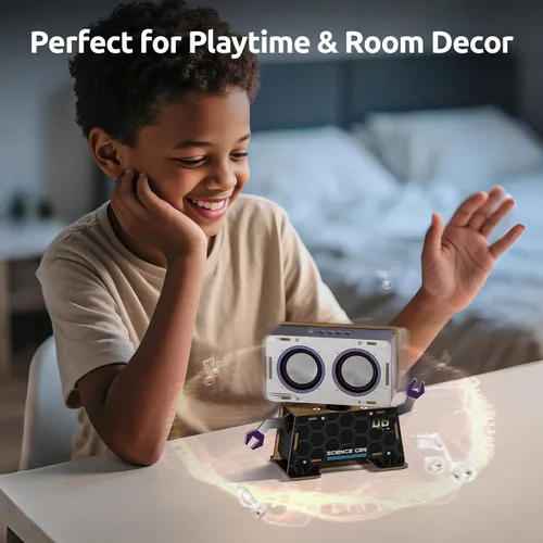 Vista 6 de Science Can - Kit de construcción de altavoces Bluetooth para bricolaje
