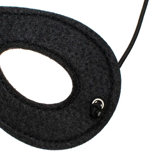 Vista 5 de Máscaras de ojos de superhéroes para niños Negro