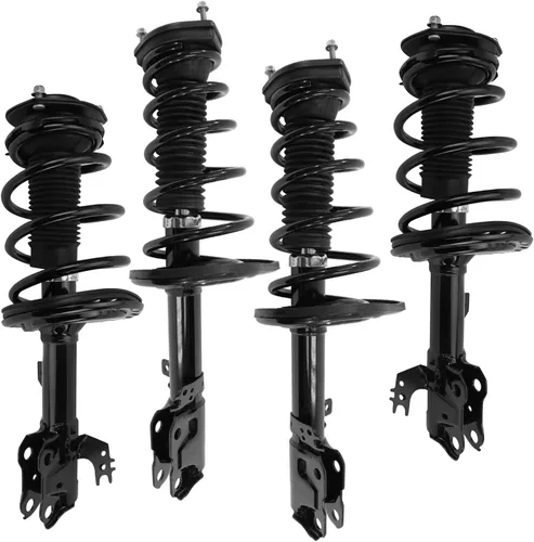 Vista 39 de Detroit Axle - 4 piezas de soportes para Toyota 2004 2005 2006 2007 2008 2009 Prius, soportes delanteros y traseros con resortes helicoidales