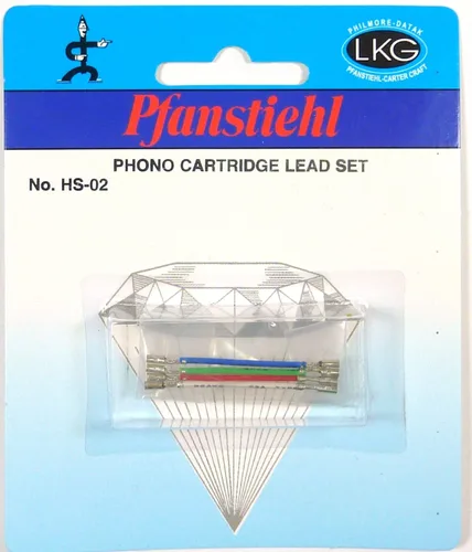 Vista 2 de Pfanstiehl Tocadiscos fonógrafo Cables de plomo Cartucho Estéreo Headshell Cables