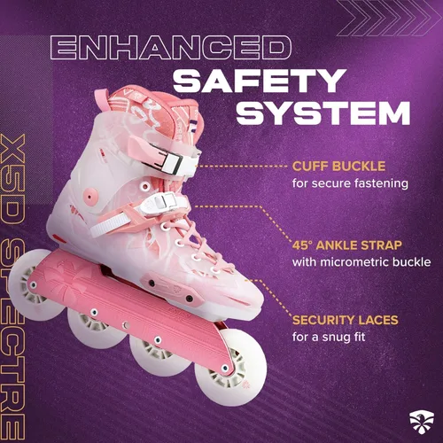 Vista 3 de Flying Eagle Patines - X5D Spectre Freeskates Patines de velocidad en línea - Patines en línea para adultos - Cómodos Patines en línea Mujeres