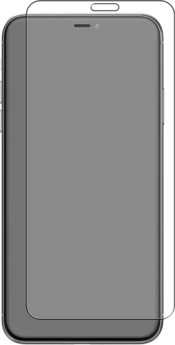 Vista 6 de Protector de pantalla de vidrio templado compatible con iPhone 11 – Protector de pantalla transparente UHD antiburbujas de cobertura completa