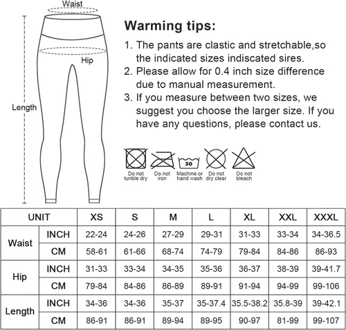 Vista 6 de Professional Leggings for Women (Ultra Soft Stretch) High Waisted Yoga Pants Tummy Control with Pockets