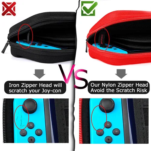 Vista 74 de daydayup Switch Carrying Case Compatible with Nintendo Switch 2, with 24 Games Cartridges Protective Hard Shell Travel Carrying Case Pouch for