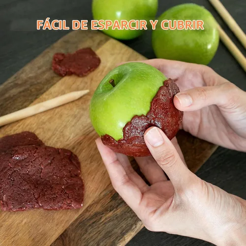 Vista 3 de Zumba Pica Forritos Cubre Manzanas (Chamoy) 5 piezas