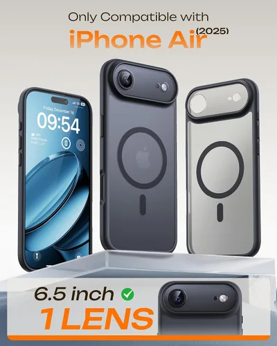 Vista 35 de TOCOL Funda para iPhone 11, compatible con Magsafe, protección completa de cámara, imanes integrados, protección contra caídas, funda translúcida