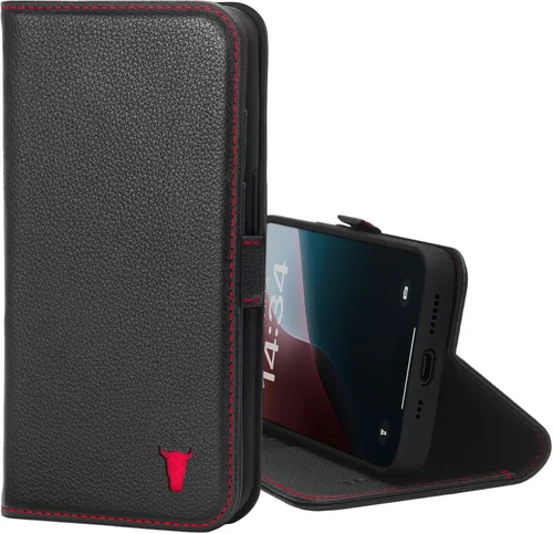 Vista 9 de TORRO Funda de cuero compatible con iPhone 17e y iPhone 16e (6.1 pulgadas 2026/2025) - Funda de cuero premium tipo cartera con soporte y ranuras