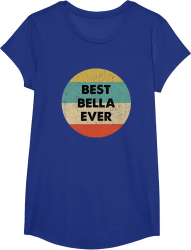 Vista 28 de Bella Name - Camiseta, Negro, S