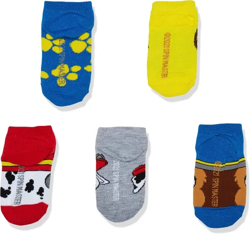 Vista 3 de Paw Patrol - Calcetines cortos para niños (5 unidades)