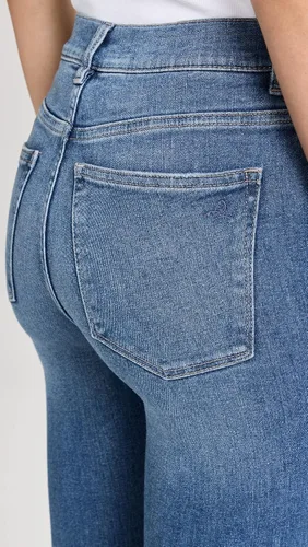 Vista 6 de DL1961 Botas Bridget para mujer jeans cortos Instasculpt