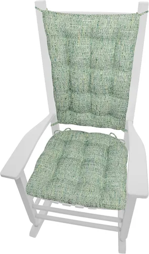 Vista 15 de Barnett Home Decor Bravo - Cojines para silla mecedora, relleno de espuma de látex, 16.5 x 18 pulgadas y cojín de respaldo de 21 x 16 pulgadas