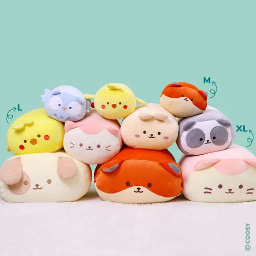 Vista 6 de Anirollz Muñeco de peluche de animal de felpa – Muñeca de felpa jumbo de 20 pulgadas Suave, blanda, linda, cómoda, segura Almohada de regalo