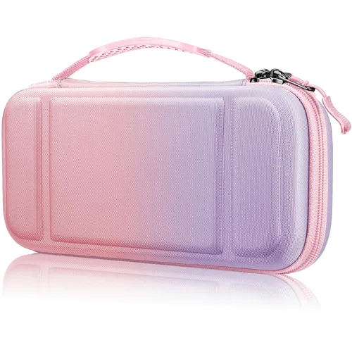 Vista 13 de FINTIE - Funda de transporte a prueba de golpes para Nintendo Switch Lite 2019 Hard Shell Protective Cover, Portable Travel Storage Bag, Game Card