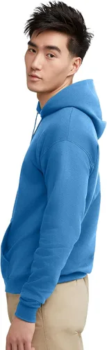 Vista 3 de Hanes Sudadera con capucha Ecosmart para hombre, sudadera de forro polar de peso medio, sudadera con capucha para hombre