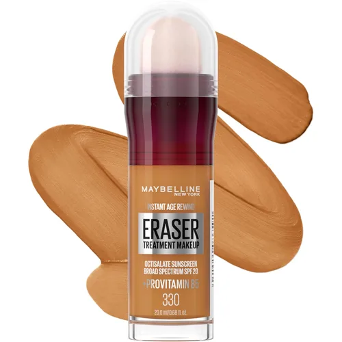 Vista 8 de Maybelline Instant Age Rewind Eraser Foundation con SPF 20 y provitamina B5 hidratante, 110, 1 unidad