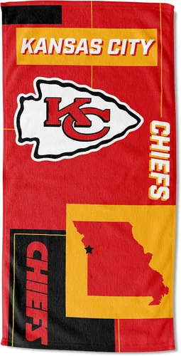 Vista 37 de Toalla de playa Northwest NFL State Line, 30x60, Arizona Cardinals
