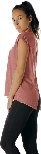 Vista 3 de icyzone - Camisetas de entrenamiento con espalda abierta, para yoga