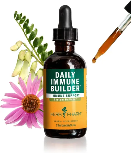 Vista 12 de Herb Pharm Daily Immune Builder - Defensa del sistema inmunológico a base de hierbas, 1 onza