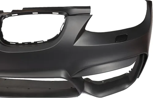 Vista 6 de PENSUN Kit de cubierta de parachoques delantero estilo M4, rejilla de malla para BMW Serie 3 E92 2006 2007 2008 2009 sin PDC (con red (matrimonial)