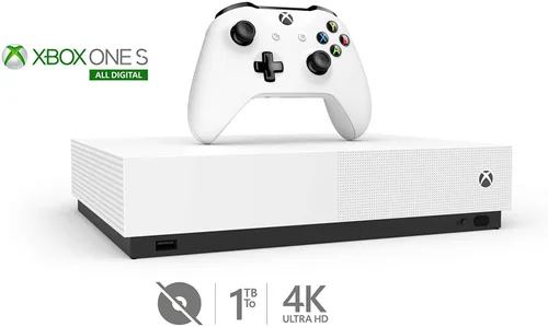 Vista 2 de Renovado Microsoft - Consola Xbox One S de 1 TB con mando inalámbrico Xbox One