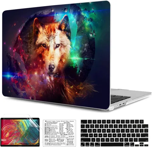Vista 25 de Funda compatible con MacBook Air de 15 pulgadas 2026 2025-2023 Release M5 A3448 M4 A3241 M3 A3114 M2 A2941, carcasa de plástico duradera