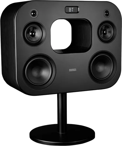 Vista 9 de Fluance Fi70W Sistema de Música Inalámbrico de Alta Fidelidad de Tres Vías con Potente Amplificador y Subwoofers Duales de 8" (Bambú de la Suerte)