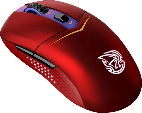 Vista 3 de msi Versa W MLG Edition RED - Ratón para juegos, 26,000 DPI, interruptores Kailh de 60M+ clics, sensor óptico, diseño ergonómico ambitextro de mano