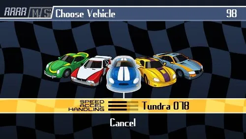 Vista 5 de Rush Rush Rally Racing DX Deluxe Edition Independant Dreamcast Game