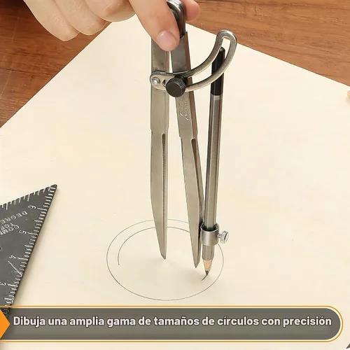 Vista 5 de Mr. Pen - Compás profesional para carpintería, compás de 8 pulgadas con ala