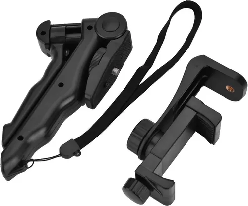 Vista 9 de Soporte de clip para teléfono celular, trípode resistente compatible con iPhone, teléfonos inteligentes, para trípode resistente, para trípode