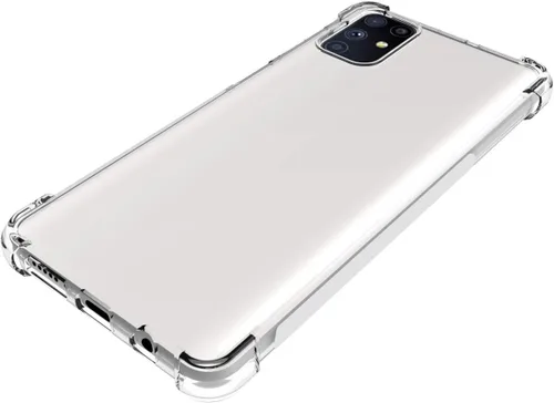 Vista 5 de USTIYA Funda para Samsung Galaxy M51 TPU cuatro esquinas cubierta protectora transparente funda suave
