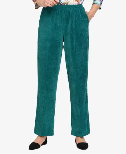 Vista 4 de Alfred Dunner Classics - Pantalones de pana para mujer