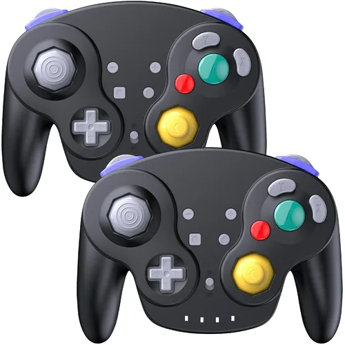 Vista 19 de 2.4 GHz Wireless GameCube Controller, for NGC GameCube Console (Built-in Rumble) (Analog Stick) (Analog Triggers) (Rechargeable) (Plug and Play)