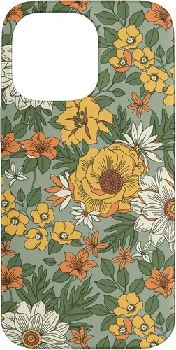 Vista 21 de Yellow Wildflower Summer Flowers Botanical Graphic Floral Case for iPhone 16