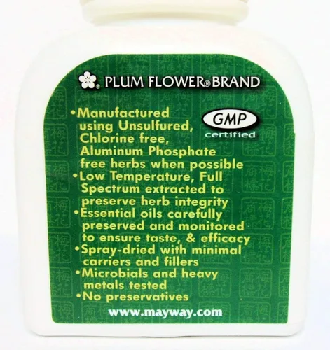 Vista 4 de Gastrodia Elata Rhizome / Tian Ma Extracto Polvo 3.53 oz Plum Flower
