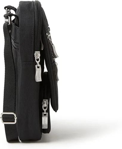 Vista 2 de Baggallini Journey bolso bandolero negro talla única
